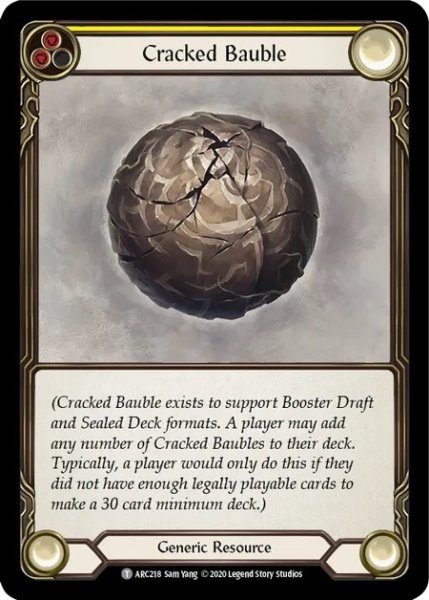 画像1: 【Generic】Cracked Bauble【U-ARC218-T】Regular (1)