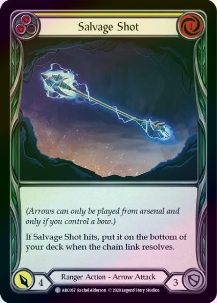 画像1: 【Ranger】Salvage Shot ［黄］【U-ARC067-C】《Rainbow Foil》 (1)