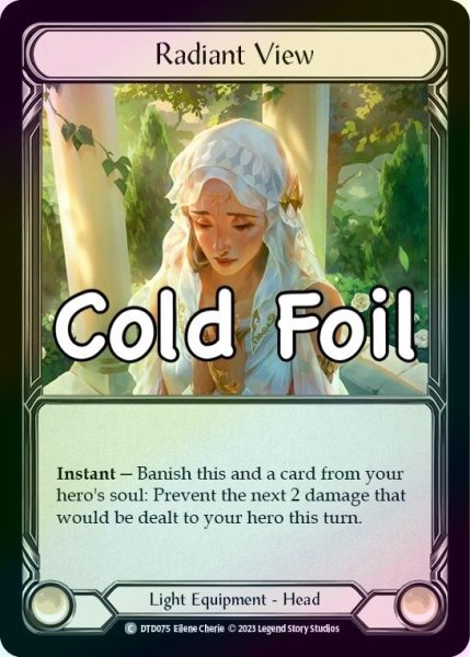 画像1: 【Light】Radiant View【DTD075-C】《Cold Foil》 (1)