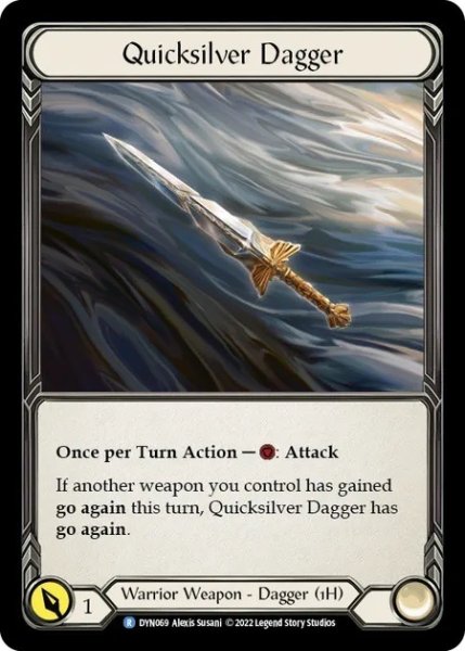 画像1: 【Warrior】Quicksilver Dagger【DYN069-R】 (1)