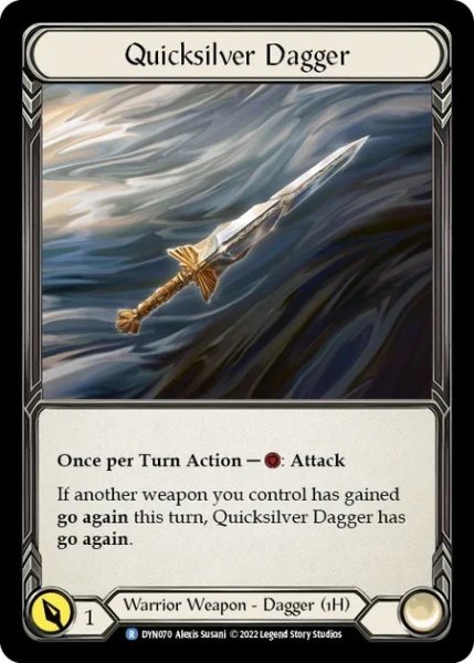 画像1: 【Warrior】Quicksilver Dagger【DYN070-R】 (1)