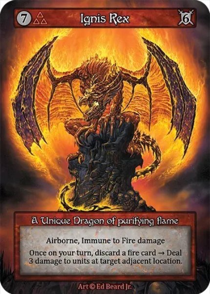 画像1: 【Fire】Ignis Rex【DL-Unique】Regular (1)