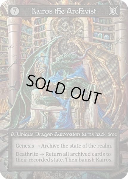 画像1: 【Artifact】Kairos the Archivist【DL-Unique】《Foil》 (1)