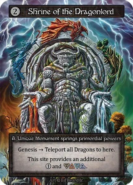 画像1: 【Artifact】Shrine of the Dragonlord【DL-Unique】Regular (1)