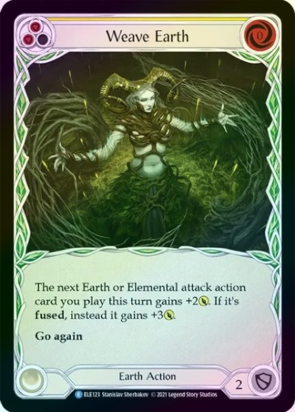 画像1: 【Elemental Guardian】Turn Timber ［黄］【1st-ELE011-R】《Rainbow Foil》 (1)