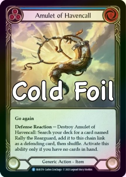 画像1: 【Generic】Amulet of Havencall【1st-EVR178-R】《Cold Foil》 (1)