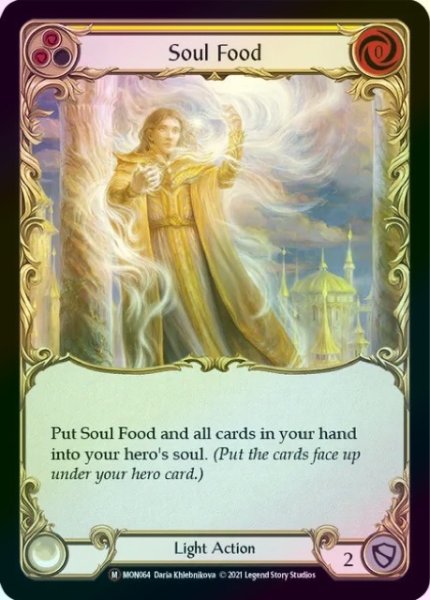 画像1: 【Light Warrior】Soul Food【U-MON064-M】《Rainbow Foil》 (1)