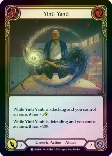 画像1: 【Generic】Yinti Yanti  ［黄］【1st-MON291-C】《Rainbow Foil》 (1)