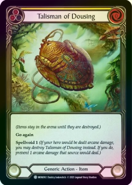 画像1: 【Generic】Talisman of Dousing【1st-MON302-C】《Rainbow foil》 (1)