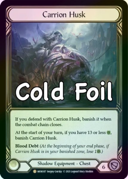 画像1: 【Shadow】Carrion Husk【1st-MON187-L】《Cold Foil》 (1)