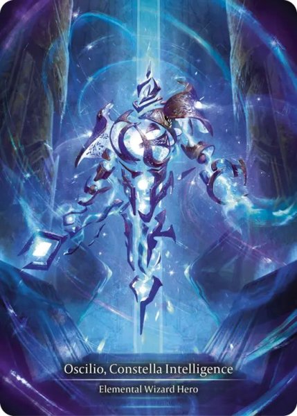 画像1: 【EN】【Elemental Wizard】Oscilio, Constella Intelligence【ROS019-Marvel】《Cold Foil》 (1)