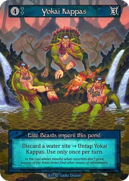 画像1: 【Water】Yokai Kappas【Alpha-Elite】Regular (1)