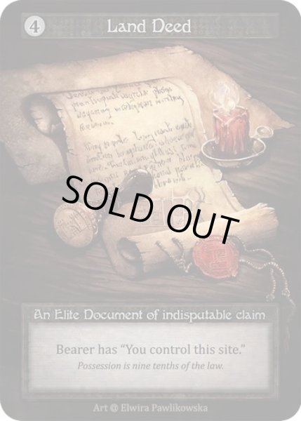 画像1: 【Artifact】Land Deed【Alpha-Elite】Regular (1)