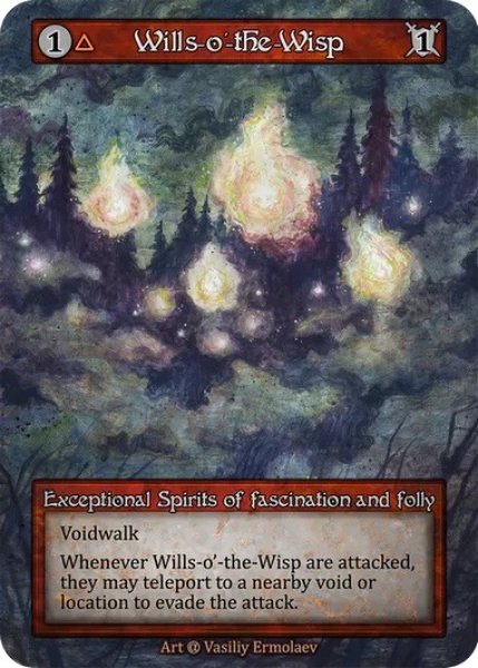 画像1: 【Fire】Wills-o'-the-Wisp【Alpha-Exceptional】Regular (1)