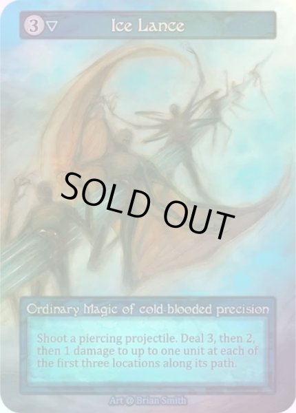 画像1: 【Water】Ice Lance【Alpha-Ordinary】《Foil》 (1)