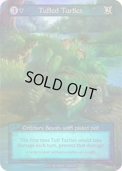 画像1: 【Water】Tufted Turtles【Alpha-Ordinary】《Foil》 (1)