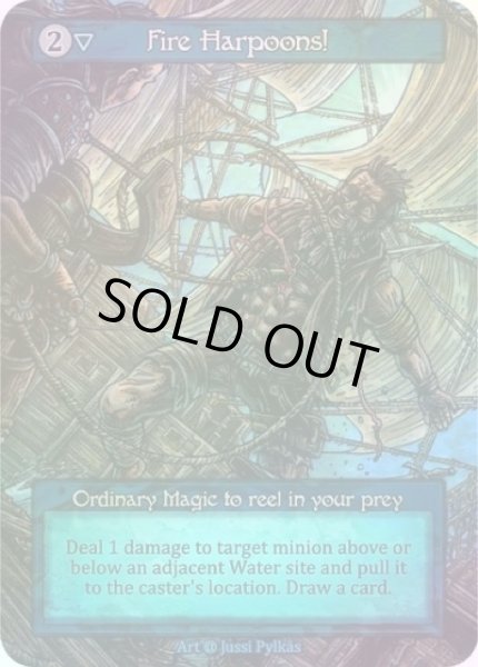 画像1: 【Water】Fire Harpoons!【Alpha-Ordinary】《Foil》 (1)