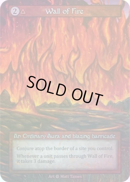 画像1: 【Fire】Wall of Fire【Alpha-Ordinary】《Foil》 (1)
