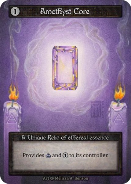 画像1: 【Artifact】Amethyst Core【Alpha-Unique】Regular (1)