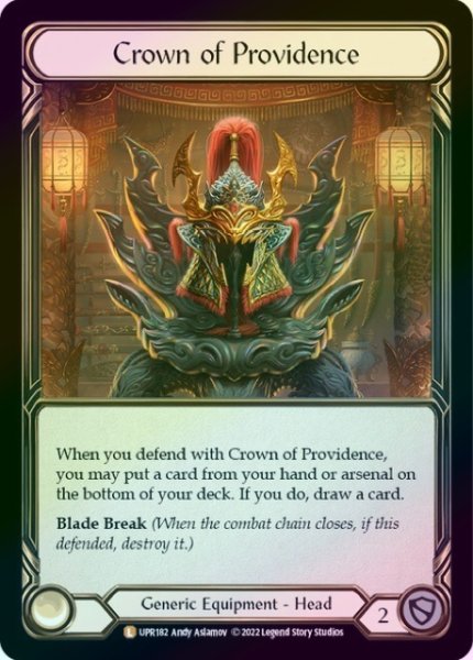 画像1: 【Generic】Crown of Providence【UPR182-L】《Rainbow Foil》 (1)