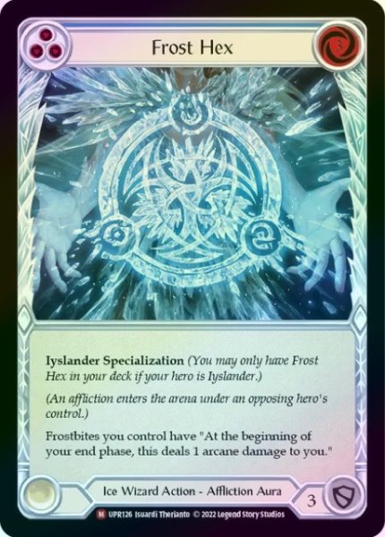 画像1: 【Ice Wizard】Frost Hex【UPR126-M】《Rainbow Foil》 (1)