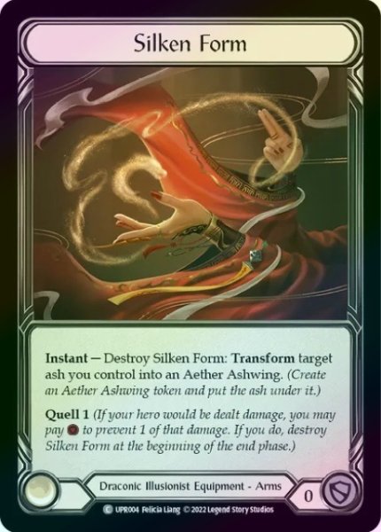 画像1: 【Draconic Illusionist】Silken Form【UPR004-C】《Rainbow Foil》 (1)