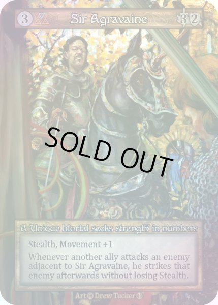 画像1: 【Water/Fire】Sir Agravaine【AL-Unique】《Foil》 (1)