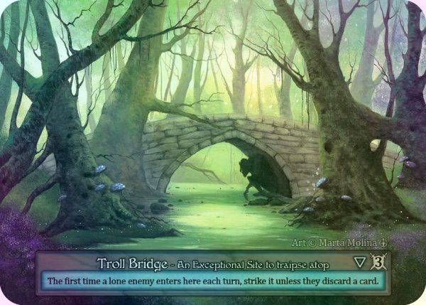 画像1: 【Site】Troll Bridge【AL-Exceptional】《Foil》 (1)