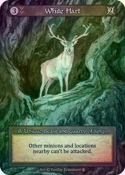 画像1: 【Earth】White Hart【AL-Unique】《Foil》 (1)