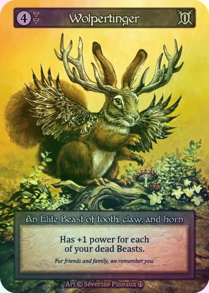 画像1: 【Earth】Wolpertinger【AL-Elite】《Foil》 (1)