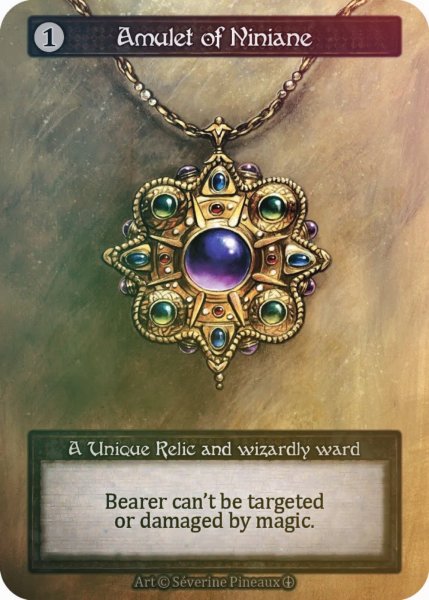 画像1: 【Artifact】Amulet of Ninian【AL-Unique】《Foil》 (1)