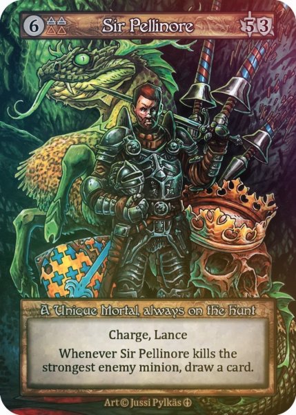 画像1: 【Air/Fire】Sir Pellinore【AL-Unique】《Foil》 (1)