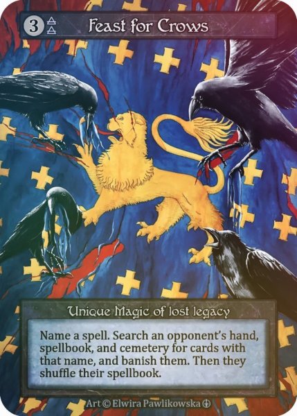 画像1: 【Air】Feast for Crows 【AL-Unique】《Foil》 (1)