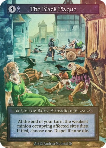 画像1: 【Air】The Black Plague【AL-Unique】《Foil》 (1)