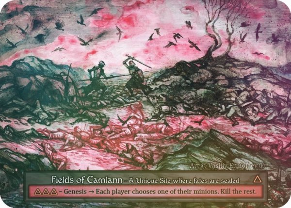 画像1: 【Site】Fields of Camlann【AL-Unique】《Foil》 (1)