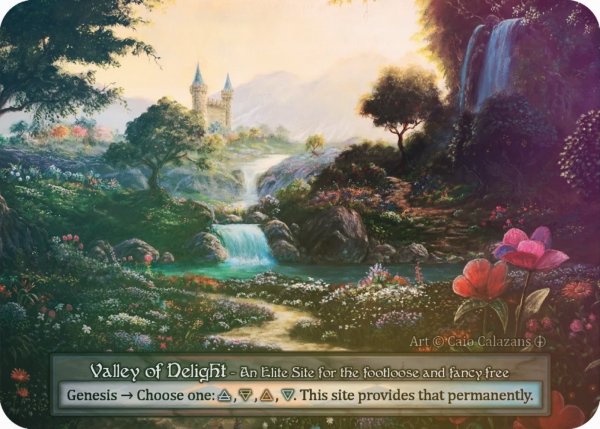 画像1: 【Site】Valley of Delight【AL-Elite】《Foil》 (1)