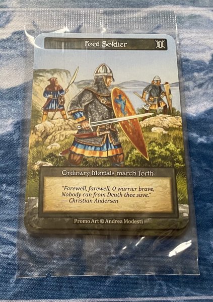 画像1: ※未開封品【Sorcery TCG】Foot Soldier【Dust Promo】Regular (1)