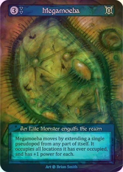 画像1: 【Water】Megamoeba【Beta-Elite】《Foil》 (1)