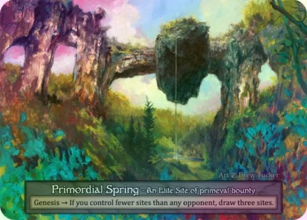 画像1: 【Site】Primordial Spring【Beta-Elite】《Foil》 (1)