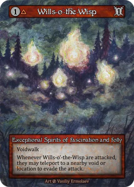 画像1: 【Fire】Wills-o'-the-Wisp【Beta-Exceptional】Regular (1)