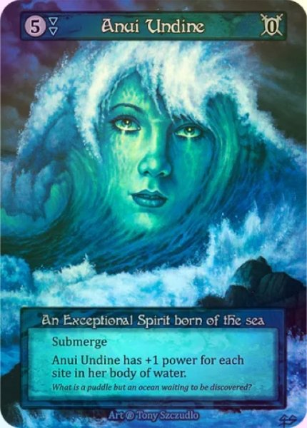 画像1: 【Water】Anui Undine【Beta-Exceptional】《Foil》 (1)