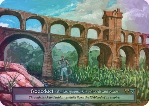 画像1: 【Site】Aqueduct【Beta-Exceptional】《Foil》 (1)