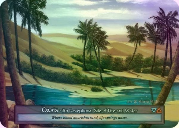 画像1: 【Site】Oasis【Beta-Exceptional】《Foil》 (1)