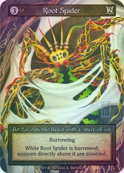 画像1: 【Earth】Root Spider【Beta-Exceptional】《Foil》 (1)