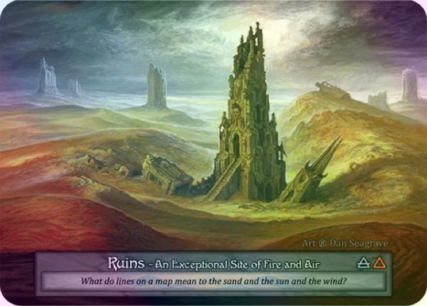 画像1: 【Site】Ruins【Beta-Exceptional】《Foil》 (1)