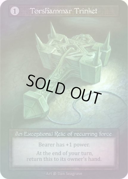 画像1: 【Artifact】Torshammar Trinket【Beta-Exceptional】《Foil》 (1)