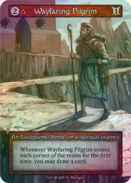 画像1: 【Fire】Wayfaring Pilgrim【Beta-Exceptional】《Foil》 (1)