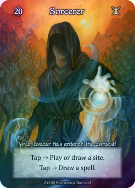 画像1: 【Avatar】Sorcerer【Beta-Ordinary】《Foil》 (1)