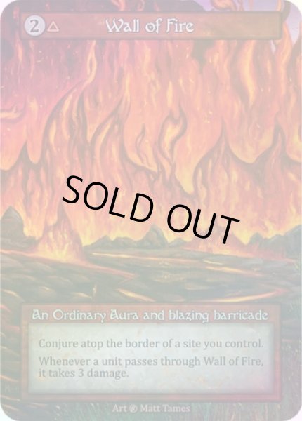 画像1: 【Fire】Wall of Fire【Alpha-Ordinary】《Foil》 (1)