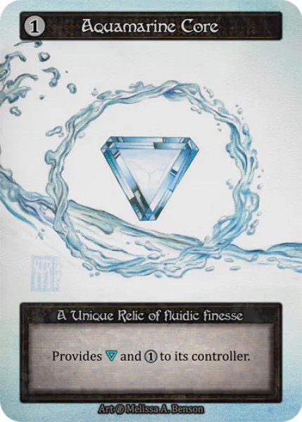 画像1: 【Artifact】Aquamarine Core【Beta-Unique】Regular (1)